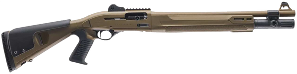Beretta USA 1301 Tactical C Mod 2 12 GA, 18.5" Barrel, 7, FDE Pistol Grip Synthetic