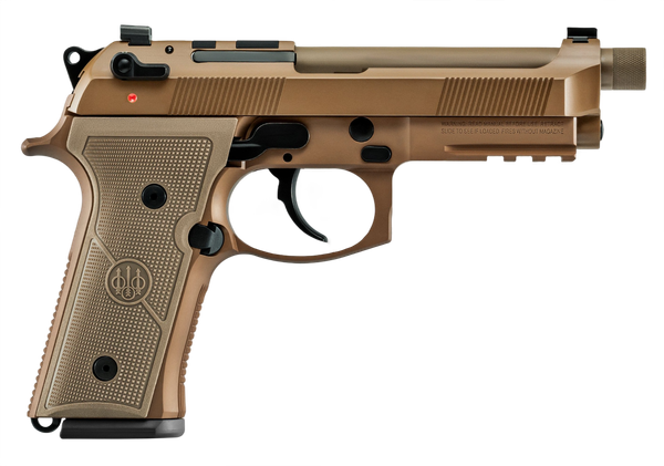 Beretta USA M9A4 Centurion 9mm Luger, 5.1" Barrel, 18+1, Flat Dark Earth Cerakote
