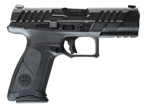 Beretta USA APX-A1 9mm Luger, 4.25" Barrel, 17+1, Black