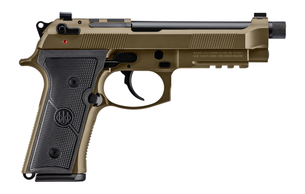 Beretta USA M9A4 Orlando 9mm Luger, 5.1" Barrel, 15+1, No Delta Bronze