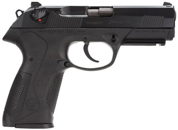 Beretta USA JXF9G20CA Px4 Storm *CA Compliant Full Size Frame 9mm Luger 10+1, 4.10" Black Steel Barrel, Black Bruniton Serrated Steel Slide, Black Polymer Frame w/Picatinny Rail, Ambidextrous