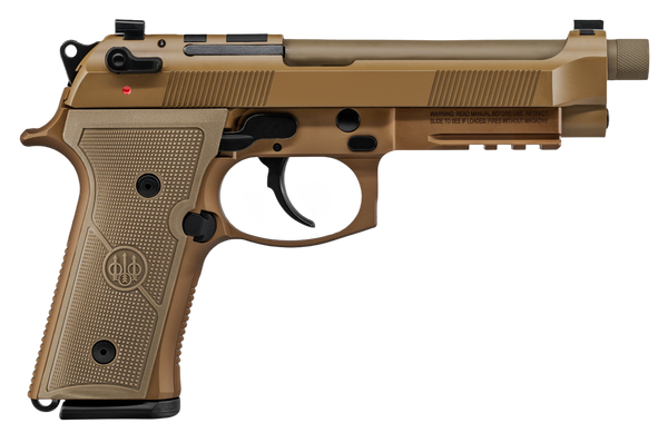 Beretta USA M9A4 9mm Luger, 5.1" Barrel, 15+1, Flat Dark Earth Cerakote