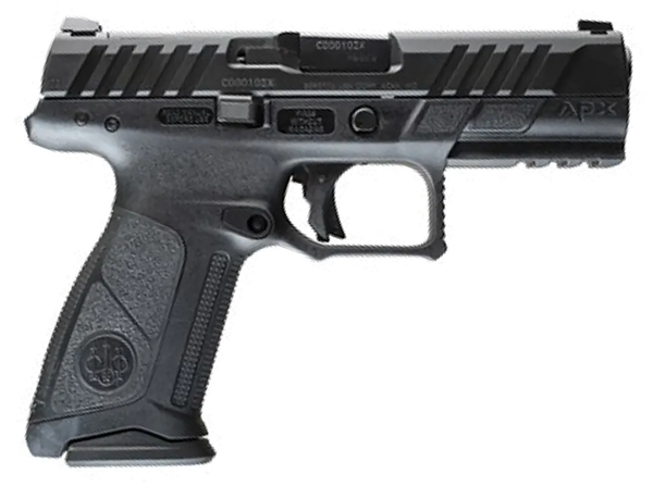 Beretta USA APX A1 9mm Luger, 4.25" Barrel, 15+1, Black