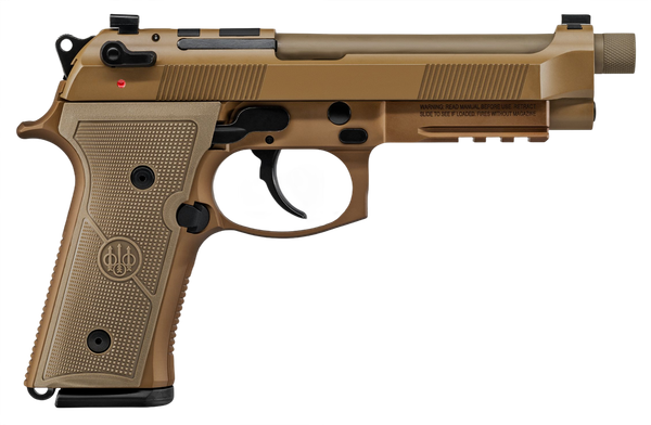 Beretta USA M9A4 9mm Luger, 5.1" Barrel, 18+1, Flat Dark Earth Cerakote