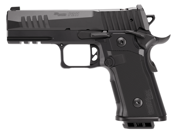 Sig Sauer P211 9mm Luger, 4.2" Barrel, 21, Black