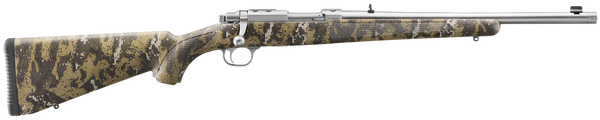 Ruger 77/44 .44 Rem Mag, 16.6" Barrel, 4+1, Desolve Bare Camo / Brushed Stainless