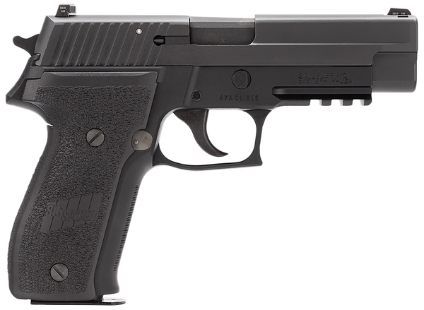 Sig Sauer MK-25 P226 MK25 9mm Luger 4.40" 15+1 Black Hardcoat Anodized Aluminum Frame with Rail Black Nitron Stainless Steel Slide Black Polymer Grip