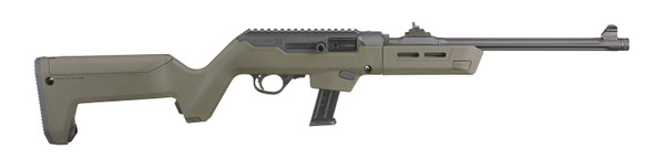 Ruger PC Carbine Takedown 9mm Luger, 16.12" Barrel, 17+1, Olive Drab / Type III Hard-Coat Anodized