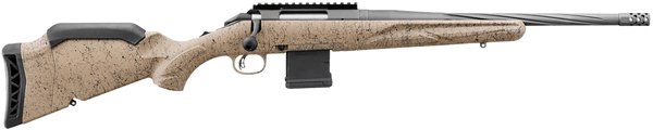 Ruger 46920 American II Ranch 300 Blackout 10+1 16.10" Cobalt Cerakote Spiral Fluted Threaded Barrel & Alloy Steel Receiver w/Picatinny Rail, Flat Dark Earth Splatter Adj LOP Synthetic Stock