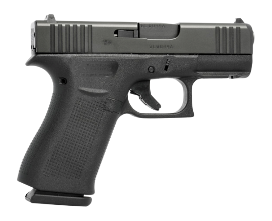 Glock PX4350201FR G43X  Slim Sub-Compact Frame 9mm Luger 10+1 3.41" Black GMB Barrel, Black nDLC Serrated Steel Slide, Black Polymer Frame w/Picatinny Rail, Black Textured Polymer Grip, Ambidextrous
