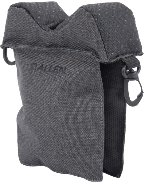 Allen 21923 Eliminator Window Prefilled Front Bag, Gray Polyester, Tacky Grip Bottom, Weighs 0.17 lbs., 5.50" L x 7" H