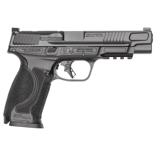 Smith & Wesson M&P9 M2.0 Metal HD 9mm Luger, 5" Barrel, 17+1, Black Armornite