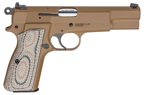 Springfield Armory SA-35 9mm Luger, 4.7" Barrel, 15+1, Coyote Brown Cerakote