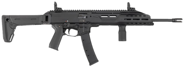 CZ Scorpion 3+ Carbine 9mm Luger, 16.3" Barrel, 20+1, Black