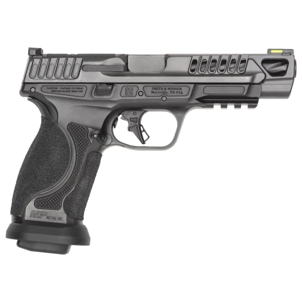 Smith & Wesson PC M&P9 M2.0 Competitor Metal HD 9mm Luger, 5" Barrel, 17+1, Black Armornite