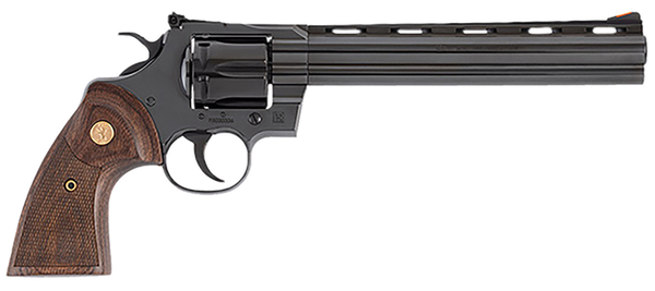 Colt Mfg Python .357 Magnum / .38 Special, 8" Barrel, 6, Polished Blued