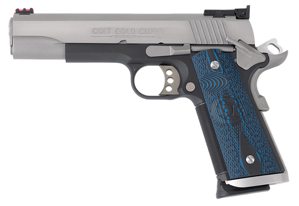 Colt Mfg Gold Cup Trophy .45 ACP, 5" Barrel, 8+1, Stainless