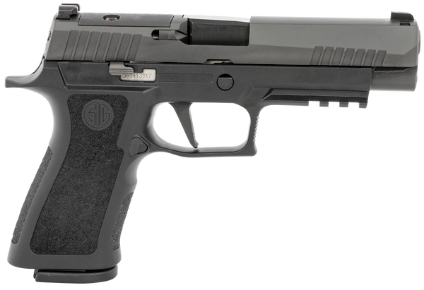 Sig Sauer 320XF9BXR3PR2 P320 XFull 9mm Luger 17+1 4.70" Carbon Steel Barrel, Black Nitron Optic Ready/Serrated SS Slide, Black Stainless Steel Frame w/Picatinny Rail, Black XCarry Medium Polymer Grips