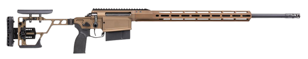 Sig Sauer CROSSMAG300WM24B Cross Magnum 300 Win Mag 6+1 24" Threaded Barrel, Coyote Cerakote, M-LOK/ARCA Rail Handguard, Fully Adj. Folding Stock, PRS Style Grip, Muzzle Brake, Integrated Optics Mount