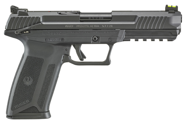 Ruger Ruger-5.7 5.7x28mm, 4.94" Barrel, 10+1, Black