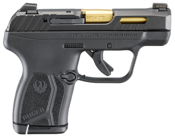 Ruger LCP Max .380 ACP, 2.8" Barrel, 10+1, Black Nitride