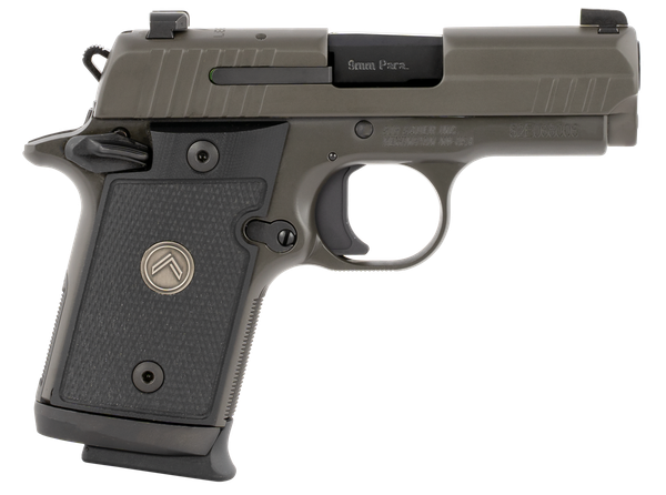 Sig Sauer P938 Legion 9mm Luger, 3" Barrel, 7+1, Legion Gray Cerakote 