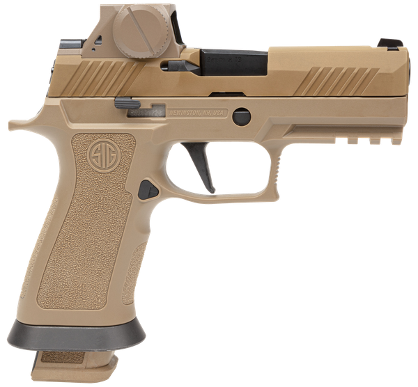 Sig Sauer M18X 9mm Luger, 3.9" Barrel, 21+1, Coyote Tan / Coyote PVD