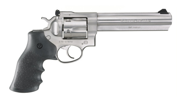 Ruger GP100 .357 Magnum, 6" Barrel, 6, Satin Stainless