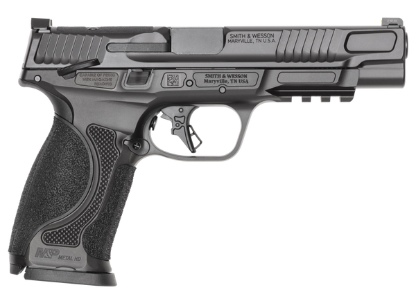 Smith & Wesson M&P9 M2.0 Metal HD 9mm Luger, 5" Barrel, 17+1, Black Armornite