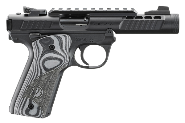Ruger Mark IV 22/45 Lite .22 LR, 4.4" Barrel, 10+1, Black Stainless