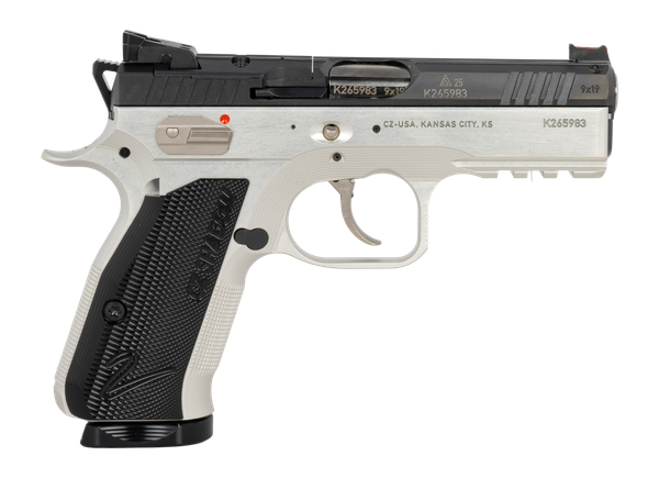 CZ Shadow 2 Compact 9mm Luger, 4" Barrel, 15+1, Black / Silver