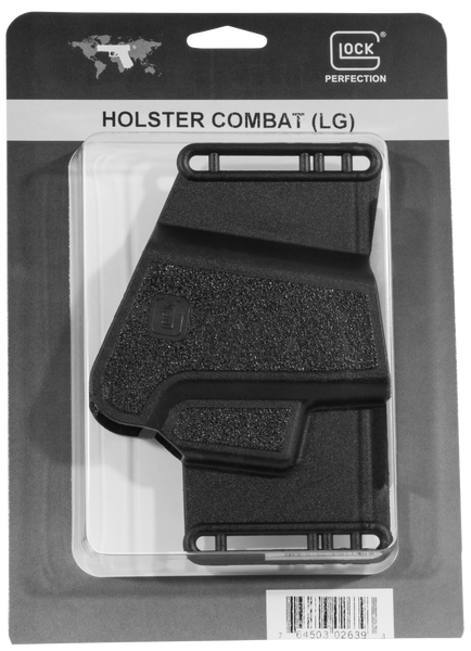 Glock HO02639 Sport/Combat  OWB Black Polymer Belt Fits Glock 10mm/45ACP/45GAP Ambidextrous