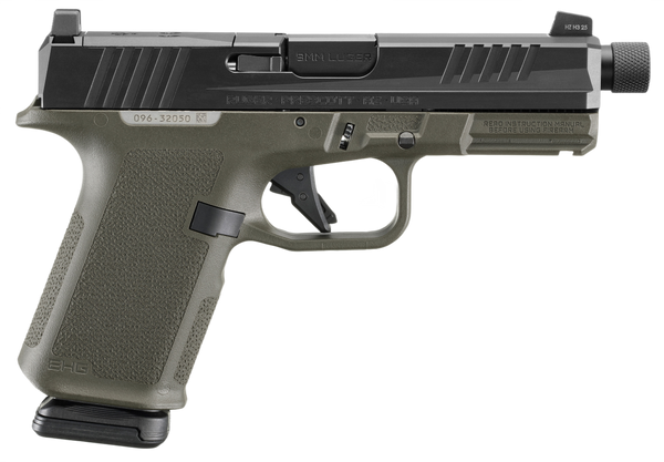 Ruger RXM 9mm Luger, 4.5" Barrel, 15+1, OD Green