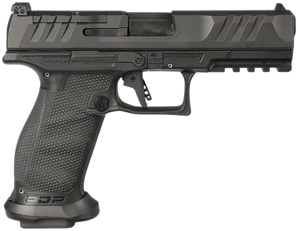 Walther Arms  PDP Pro E Full Size Frame 9mm Luger 10+1 4.50" Optic Ready/Serrated Slide
