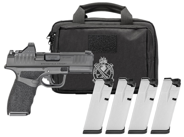 Springfield Armory Hellcat Pro 9mm Luger, 3.7" Barrel, 15+1, Black Melonite