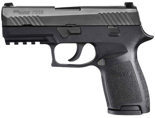 Sig Sauer P320 Compact 9mm Luger, 3.9" Barrel, 15+1, Black / Nitron