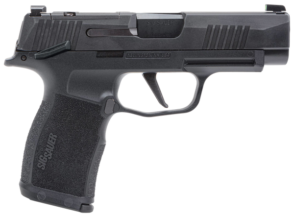 Sig Sauer 365XL9BXR3PMS10 P365XL *MA Compliant 9mm Luger 10+1 3.70" Black Barrel, Black Nitron Optic Ready/Serrated SS Slide, Black SS Frame w/Beavertail &  Black Polymer Grips
