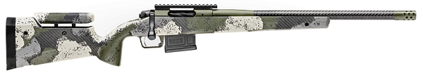 Springfield Armory BAW9206CMCFGA 2020 WayPoint  6mm Creedmoor 5+1 20" CF Evergreen Camo Hybrid Profile w/Adj Cheek Comb & M-LOK Stock Mil-Spec Green Cerakote Right Hand