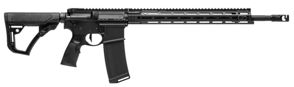 Daniel Defense 0212816541047 DDM4 V7 Pro 5.56x45mm NATO 30+1 18" Threaded Heavy Barrel w/Muzzle Climb Mitigator, Black Hard Coat Anodized Receiver, 6 Position Stock w/SoftTouch Overmolding