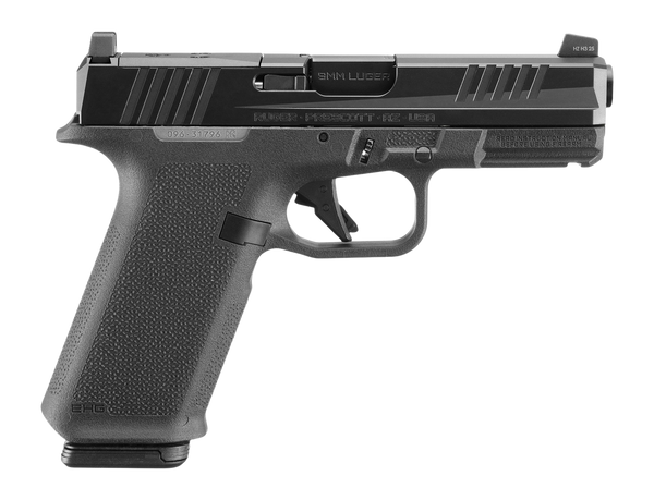 Ruger RXM 9mm Luger, 4" Barrel, 17+1, Black FNC Nitride