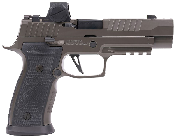 Sig Sauer P320-AXG Legion 9mm Luger, 3.9" Barrel, 10+1, Legion Gray Cerakote Elite