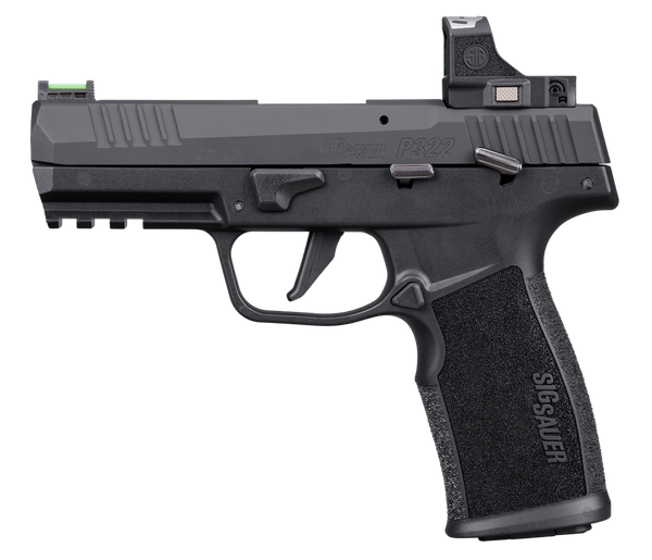 Sig Sauer P322 .22 LR, 4" Barrel, 20+1, Black
