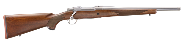 Ruger Hawkeye Hunter .243 Win, 16.6" Barrel, 4+1, American Walnut / Satin Stainless