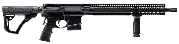 Daniel Defense 0214515175055 DDM4 V9 *CA Compliant 5.56x45mm NATO 16" 10+1 Black Hard Coat Anodized 6 Position w/SoftTouch Overmolding Stock