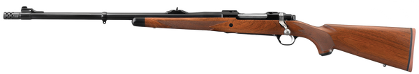 Ruger Hawkeye African LH .375 Ruger, 23" Barrel, 3, American Walnut / Satin Blued