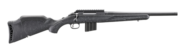 Ruger American II Patrol .338 ARC, 16.1" Barrel, 5+1, Black Splatter Synthetic / Graphite Black Cerakote
