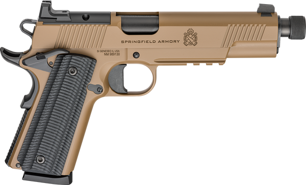 Springfield Armory 1911 Operator .45 ACP, 5.75" Barrel, 8+1, Coyote Brown Cerakote