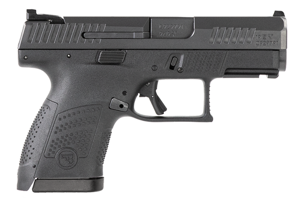 CZ P-10 S 9mm Luger, 3.5" Barrel, 12+1, Black Nitride