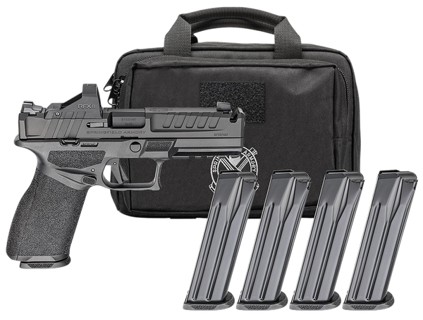 Springfield Armory Echelon 9mm Luger, 4.5" Barrel, 10+1, Black Polymer / Melonite
