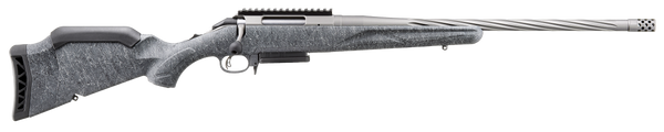 Ruger American II 6mm Creedmoor, 20" Barrel, 3+1, Gray Splatter / Gun Metal Gray Cerakote